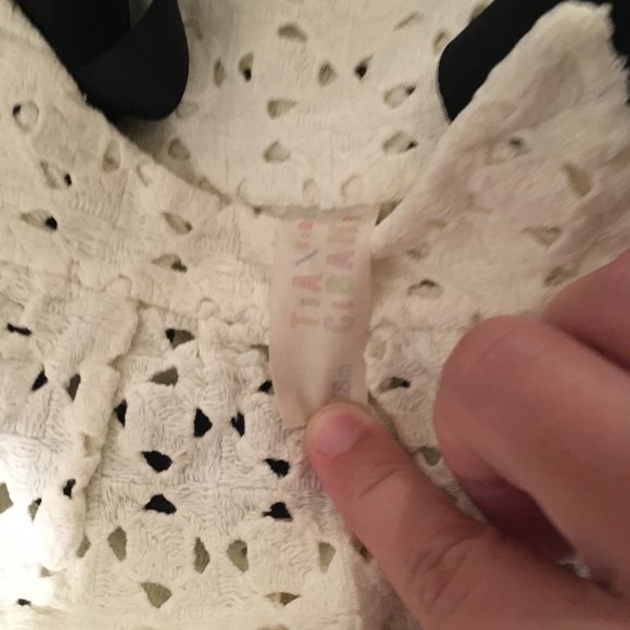 Tia Cibani Ecru Eyelet Baby Bloomer - Size 18 months - Picture 4 of 5